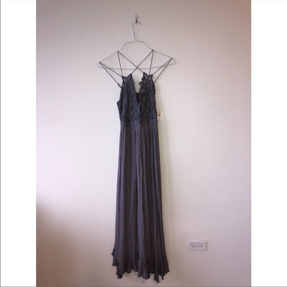 Free People Adella Maxi Slip dress - Picture 4 of 9